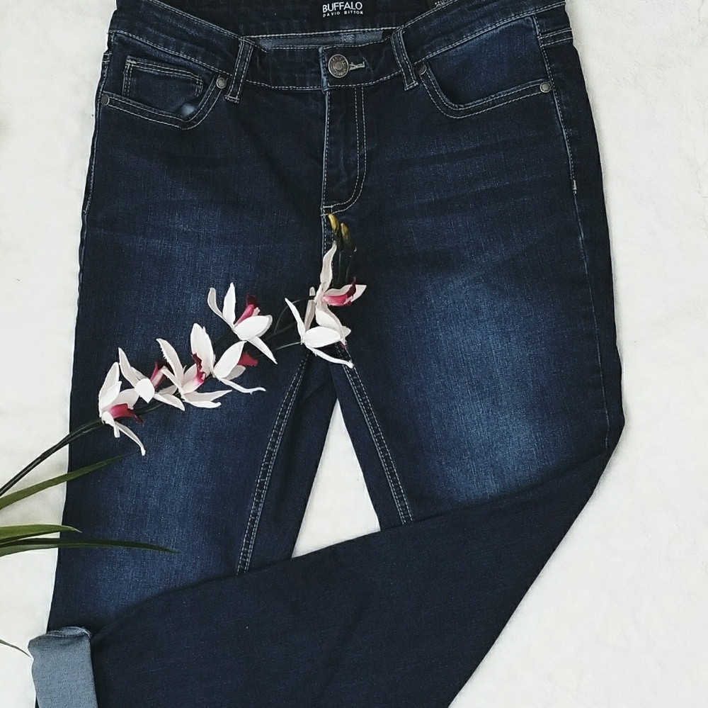 Buffalo Francesca Midrise Skinny Stretch Jeans